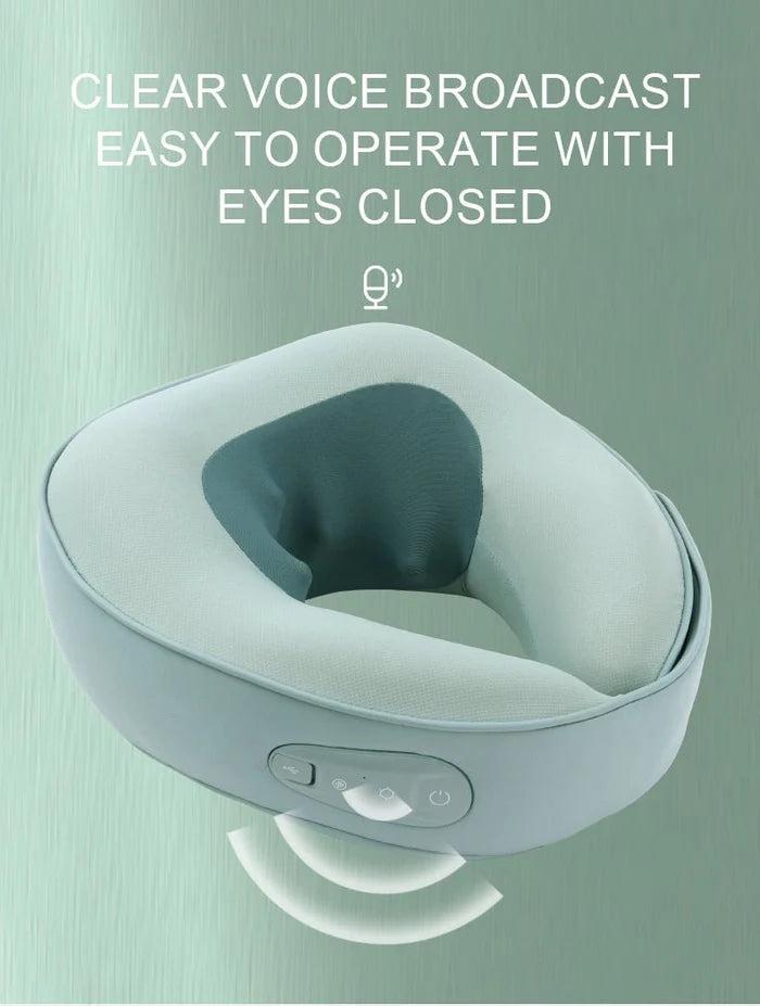 Smart Neck Pillow with Heat & Massage