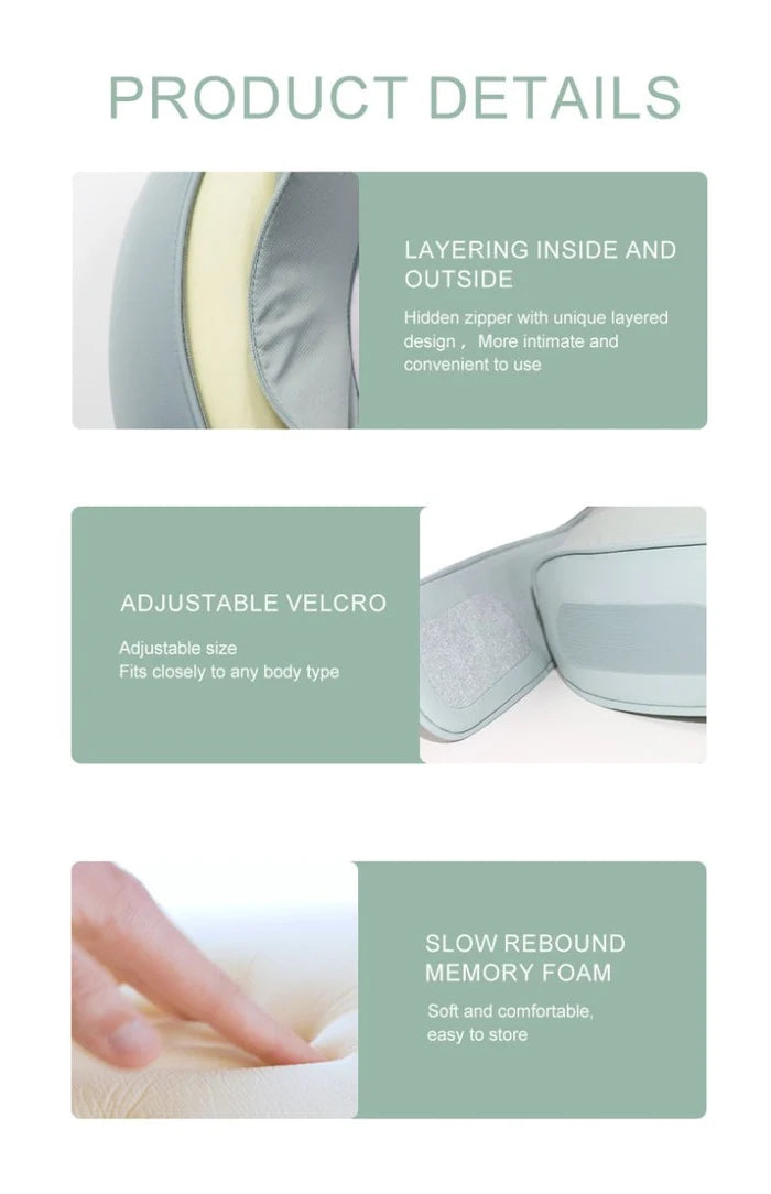 Smart Neck Pillow with Heat & Massage