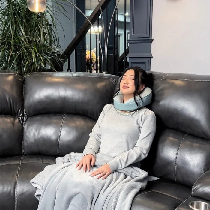 Smart Neck Pillow with Heat & Massage