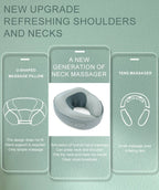 Smart Neck Pillow with Heat & Massage