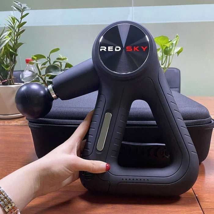 Therapy Massage Gun with 8 Replaceable Heads