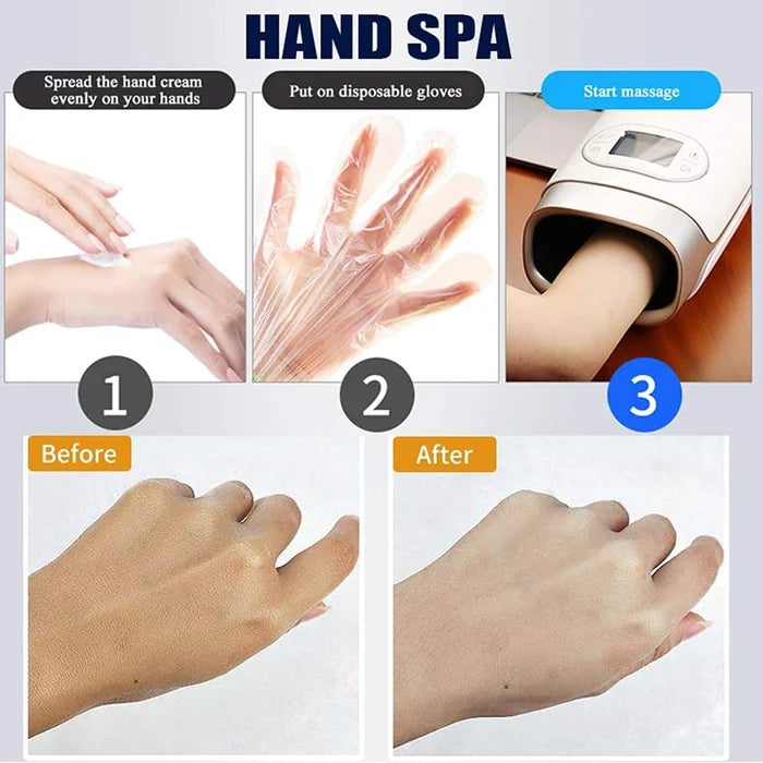 Therapy Hand Massager with Heat & Vibration